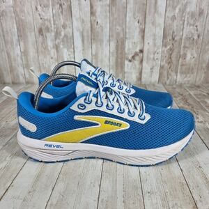 Brooks Revel 6‎ Running Shoes Athletic Comfort Blue Yellow Women's 10.5